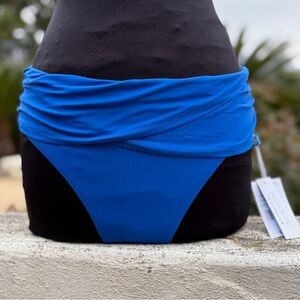 NWOT Bleu Rod Beattie high waist "James Bonded" bikini bottom - size 6